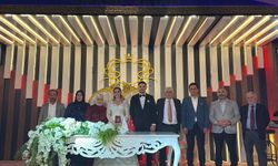 Siyasetçi Hüseyin Uzun, oğlu Burak’ı Koş ailesinin kızı Fatoş ile evlendirdi