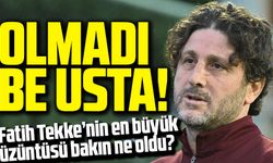 Trabzonspor’da Fatih Tekke'yi üzen haber neydi? Bütün planları neden alt üst oldu?