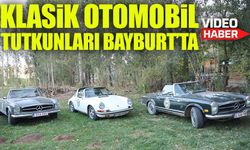 Belçika’dan yola çıkan klasik otomobil tutkunları Bayburt’ta nostalji turu