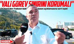 İYİ Parti'den Trabzon'daki basın açıklamasına sert tepki: "Vali görevini AK Parti İl Başkanına mı devretti?"