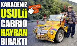 Karadeniz Usulü Cabrio: Sabri Yavuz’un El Yapımı Otomobili Görenleri Hayran Bırakıyor
