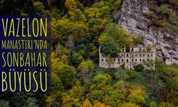 Vazelon Manastırı’nda Sonbahar Büyüsü: Renklerin Dansı Başladı