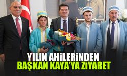 Yılın Ahilerinden Başkan Kaya'ya Ziyaret