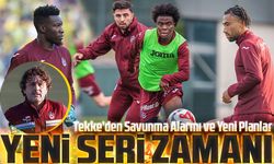Trabzonspor’da Kritik Başakşehir Sınavı: Tekke’den Savunma Alarmı ve Yeni Planlar