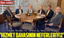Haydar Revi’den AK Parti’nin 23. Yılına Özel Mesaj: “Hizmet Davasının Neferleriyiz”