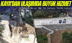 Başkan Ahmet Kaya’dan Ulaşımda Büyük Adım: Duru Sokak’ta Yol Genişletildi