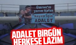 Trabzonspor Taraftarından ‘Ümran İçin Adalet’ Pankartı