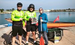 Pedallarla Kitap Götürüyorlar! Samsun'da Bisiklet Turu