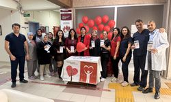 Alaçam Devlet Hastanesinde organ bağışı standı kuruldu