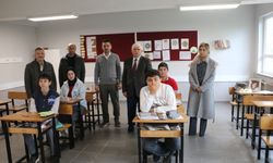Of Milli Eğitim Müdürü Kabahasanoğlu'ndan vefat eden öğrencinin okuluna ziyaret