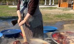 Samsun'da kış hazırlıkları geleneksel kocabaş turşusu yapımıyla sürüyor