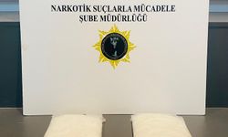 Samsun'da otobüsün tuvaletine gizlenmiş uyuşturucu ele geçirildi