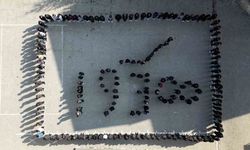 Bayburt Lisesi öğrencileri ‘1938’ koreografisiyle Atatürk’ü andı