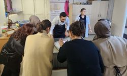 Samsun Olgunlaşma Enstitüsü'nde kenevir lifinden geleneksel kağıt yapımı eğitimi