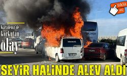 Hopa’da Araç Yangını Panik Yarattı: 3 Araçta Maddi Hasar Oluştu