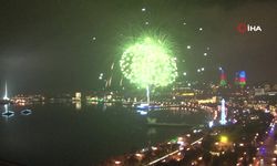 Azerbaycan’da 8 Kasım Zafer Günü havai fişek gösterileri ile kutlandı