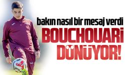 Trabzonspor’da Bouchouari Dönüyor! Genç Yıldız Konyaspor Maçında İlk 11’e Göz Kırpıyor