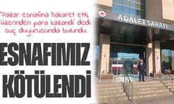 Pazar Esnafına Hakaret İddiası: “Oflu Arap” Hakkında Suç Duyurusu