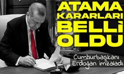 Resmi Gazete'de yayımlandı: Atama ve görevden alma kararları belli oldu