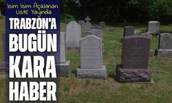Trabzon’da Bugün 14 Kişi Hayatını Kaybetti: Liste Görenleri Şoke Etti