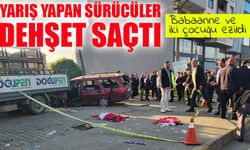 Araklı’da Yarış Yapan Sürücüler Dehşet Saçtı: Babaanne ve İki Torunu Yaralandı