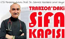 KTÜ Farabi’nin Gururu Prof. Dr. Mehmet Sönmez, Trabzon’dan Dünyaya Şifa Dağıtıyor