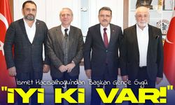 Demokrat Parti Eski Genel Başkanı İsmet Hacısalihoğlu’ndan Ahmet Metin Genç’e “İyi ki var!”