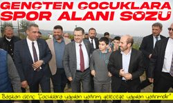 Başkan Genç’ten Yomra’daki Öğrencilere Oyun Sahası Sözü