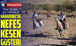 Bayburt’ta Cirit Nefes Kesti: Atlar Dostluk İçin Sahadaydı