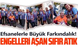 Efsanelerle Büyük Farkındalık! Ortahisar’da “Geri Dönüştürerek Engelleri Aşıyoruz” Klip Çekildi