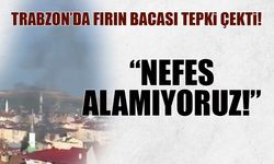 Trabzon'da Fırın Bacası Tepki Çekti! Nefes Alamıyoruz...