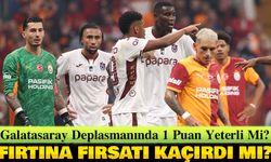 Trabzonspor 3 puanı kaçırdı mı 1 puan yeterli mi Fatih Tekke Korkak mı oynattı?