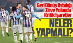 Trabzonspor’dan Geri Dönüş Ustalığı: Zirve Yolunda Kritik İşaretler