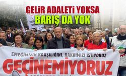 Gelir Adaleti Yoksa Barış da Yok! Trabzon'dan Çağrı