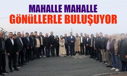 Mahalle Mahalle Gönüllerle Buluşuyor! Başkan Ekim Sahada