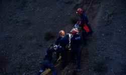 Gümüşhane'de doğa yürüyüşü sırasında kayalıklardan düşen hemşire yaralandı