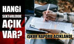 Hangi Sektörlerde Açık Var? İŞKUR Raporu Açıklandı...