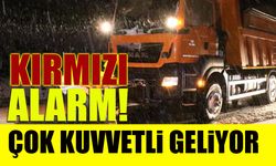 Meteoroloji'den Kırmızı Alarm! Çok Kuvvetli Geliyor