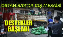 Ortahisar'da Kış Mesaisi! Destekler Başladı...