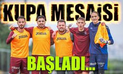 Trabzonspor'da Kupa Mesaisi Başladı