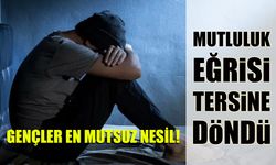 Mutluluk Eğrisi Tersine Döndü! En Mutsuz Gençler...