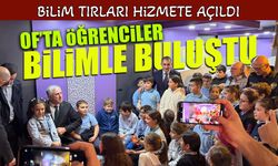 Bilim Tırları Of’ta Kapılarını Öğrencilere Açtı