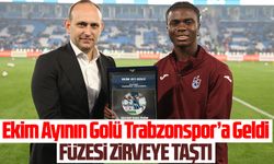 Oulai’nin Füzesi Zirveye Taştı Ekim Ayının Golü Trabzonspor’a Geldi