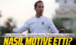 Joao Pereira’dan Oyuncularını Trabzonspor'a karşı nasıl motive etti?