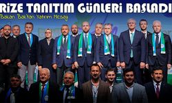 14. Rize Tanıtım Günleri İstanbul’da Başladı: Bakan Bak’tan Yatırım Mesajı