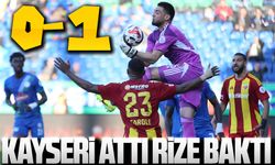 Çaykur Rizespor Evinde Yine Hüsran: Kayserispor’a 1-0 Mağlup Oldu