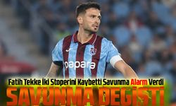 Trabzonspor’da Savunma Alarmı! Tekke İki Stoperini Kaybetti