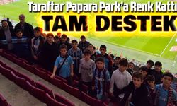 Trabzonsporlu Taraftarlardan Papara Park’ta Tam Destek