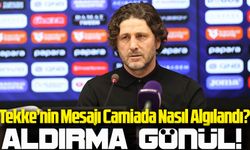 Trabzonspor’un teknik patronu Fatih Tekke’nin maç sonrasında yaptığı dikkat çekici açıklamalar neler?