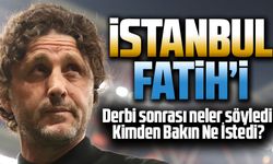 Trabzonspor Teknik Direktörü Fatih Tekke, Derbi sonrası neler söyledi Kimden Ne İstedi?